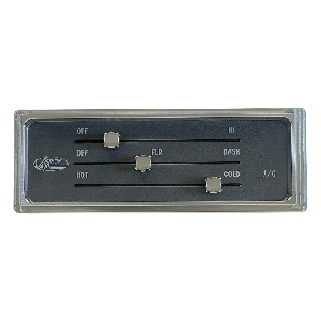 Nova Control Panel - machined finish bezel (part #473271)
