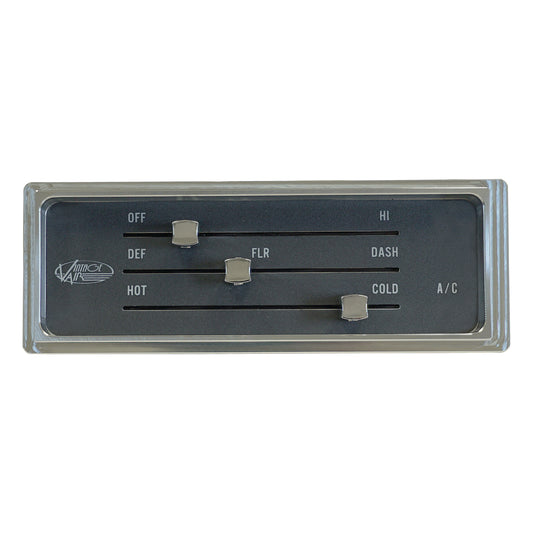 Nova Control Panel - machined finish bezel (part #473271)